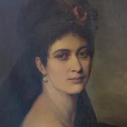Portrait of Agnes Salm-Salm