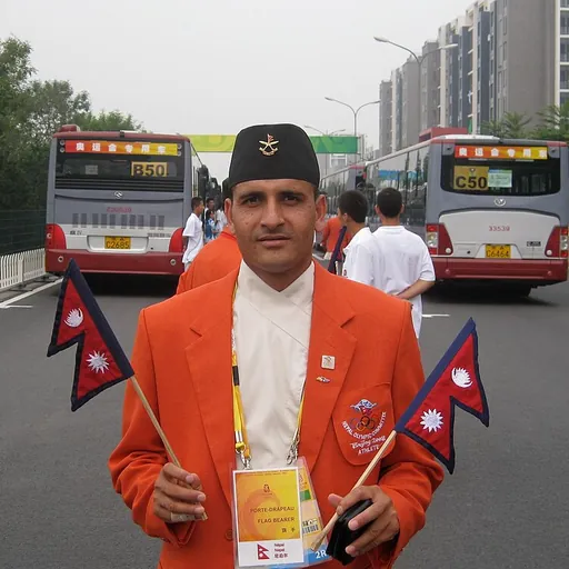 Portrait of Deepak Bista