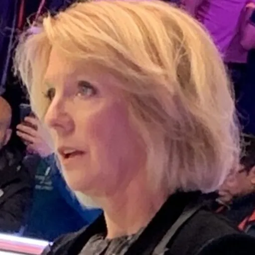 Portrait of Hazel Irvine