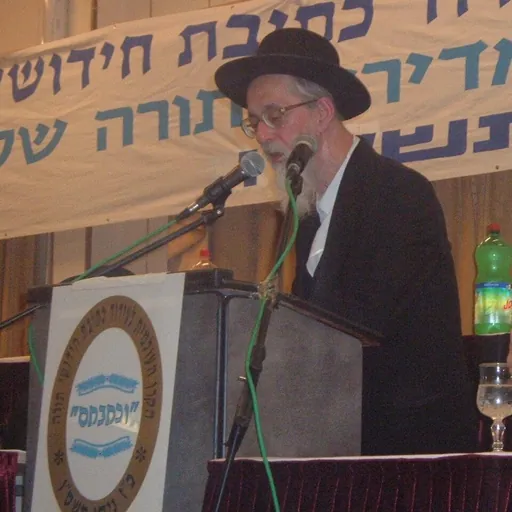 Portrait of Yisroel Eliyahu Weintraub