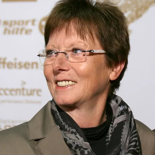 Portrait of Annemarie Moser-Pröll