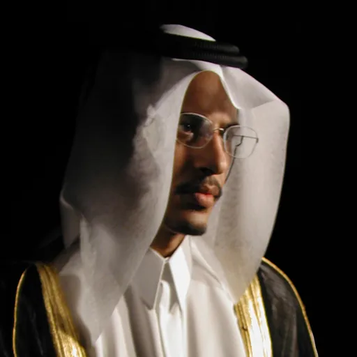 Portrait of Saud bin Muhammed Al Thani