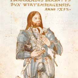 Portrait of Eberhard I, Duke of Württemberg