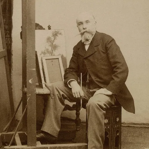 Portrait of Alexandre Jacques Chantron