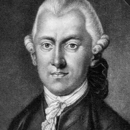 Portrait of Johann Christian Daniel von Schreber