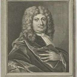Portrait of Daniel Georg Morhof