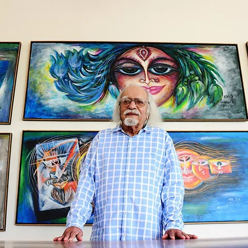 Portrait of Laxman Pai