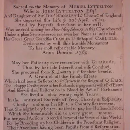 Portrait of John Lyttelton