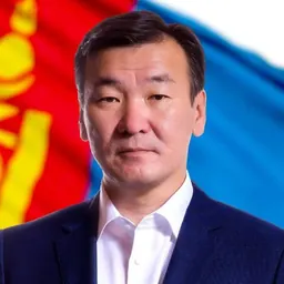 Portrait of Sainkhüügiin Ganbaatar