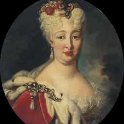 Portrait of Countess Palatine Elisabeth Auguste Sofie of Neuburg
