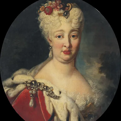 Portrait of Countess Palatine Elisabeth Auguste Sofie of Neuburg