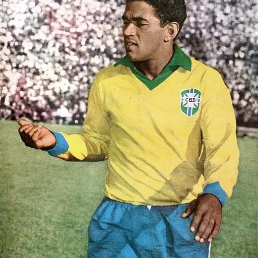 Portrait of Garrincha