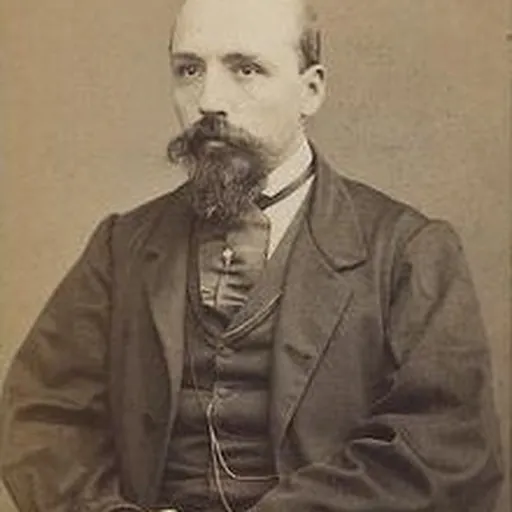 Portrait of Luigi Cremona