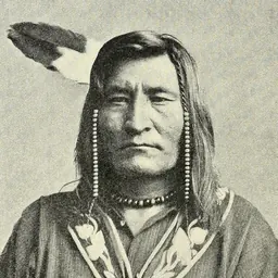 Portrait of Thomas Little Shell