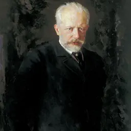 Portrait of Pyotr Ilyich Tchaikovsky