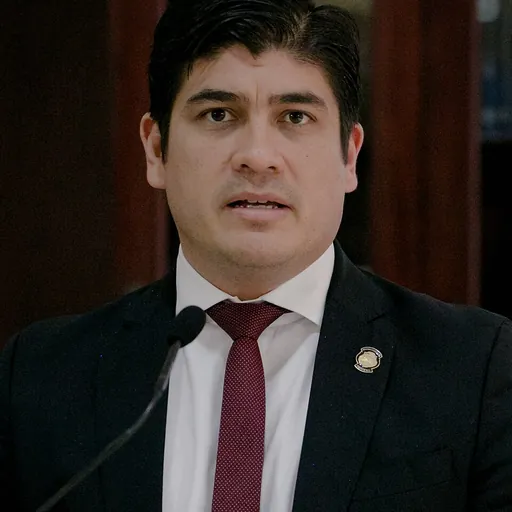 Portrait of Carlos Alvarado Quesada