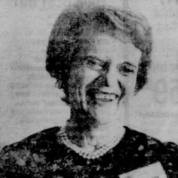 Portrait of Mina Rees