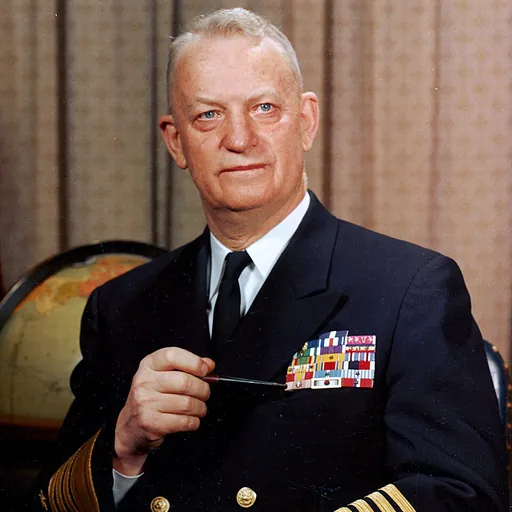 Portrait of Arleigh Burke