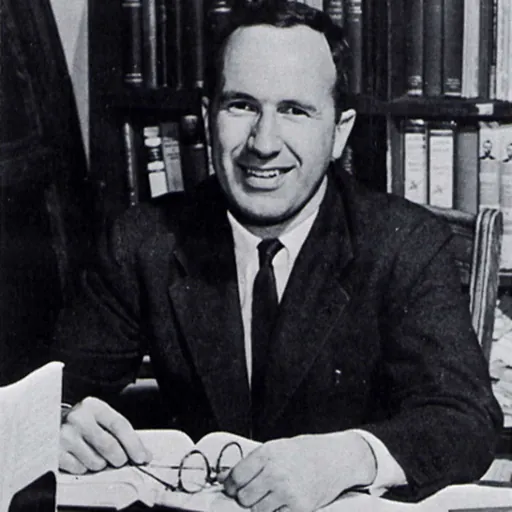 Portrait of Clinton Rossiter