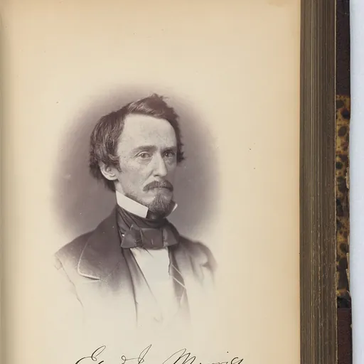 Portrait of Edward Joy Morris