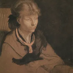 Portrait of Catherine Madox Brown