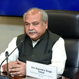 Portrait of Narendra Singh Tomar