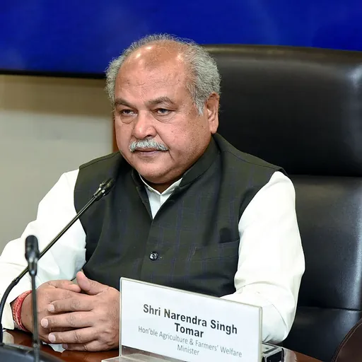 Portrait of Narendra Singh Tomar