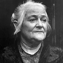 Portrait of Clara Zetkin