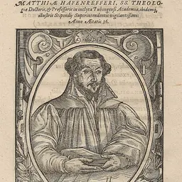 Portrait of Matthias Hafenreffer