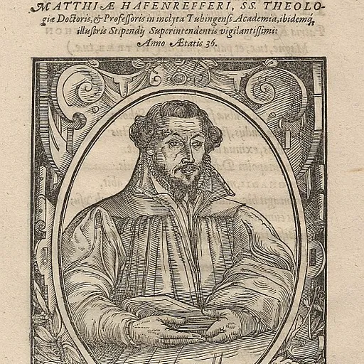 Portrait of Matthias Hafenreffer