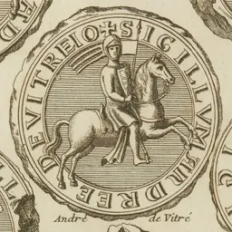 Portrait of André III de Vitré