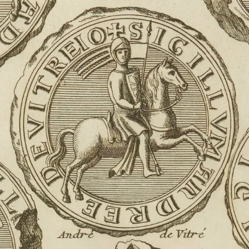 Portrait of André III de Vitré
