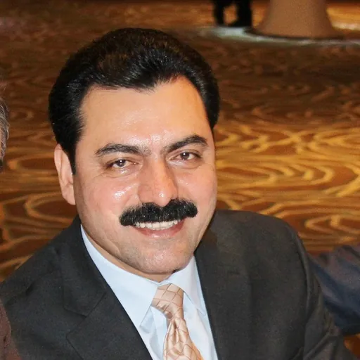 Portrait of Mohammad Sarwar Ahmadzai