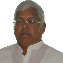 Portrait of Lalu Prasad Yadav