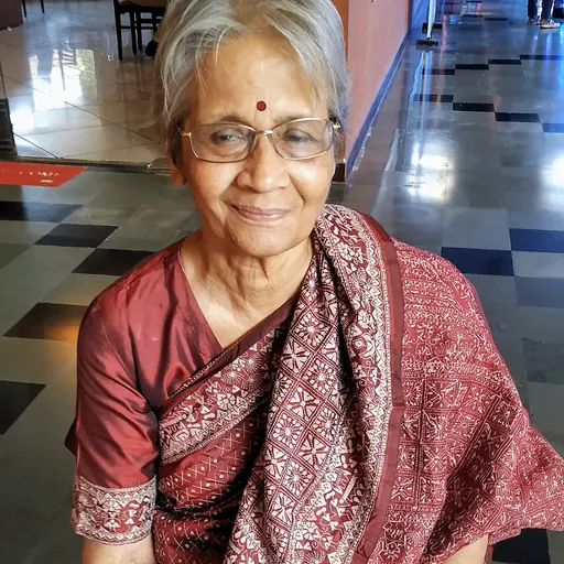 Portrait of Shanta Gokhale
