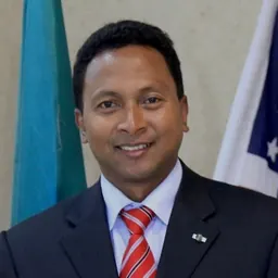 Portrait of Augustin Andriamananoro