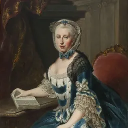 Portrait of Princess Augusta of Great Britain