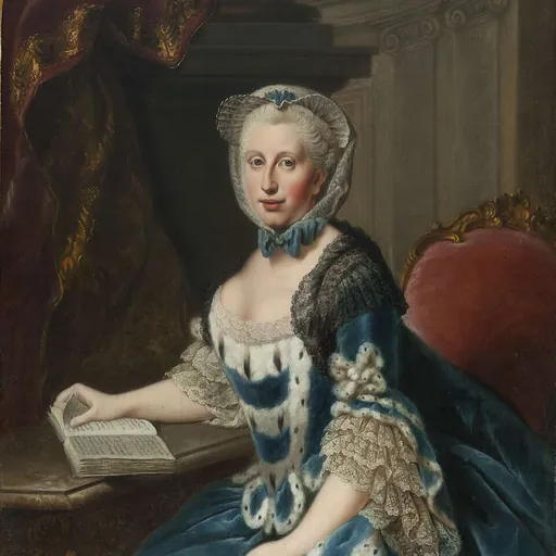 Portrait of Princess Augusta of Great Britain