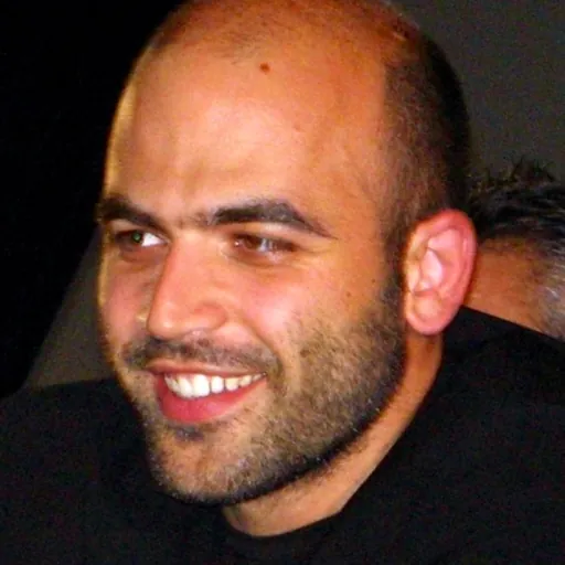 Portrait of Roberto Saviano