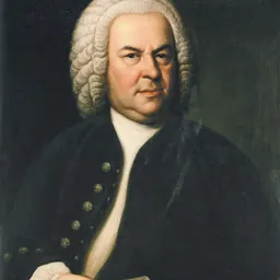Portrait of Johann Sebastian Bach