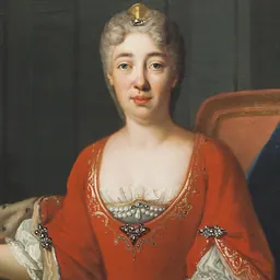 Portrait of Countess Palatine Maria Anna of Neuburg