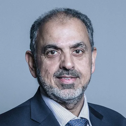 Portrait of Nazir Ahmed, Baron Ahmed