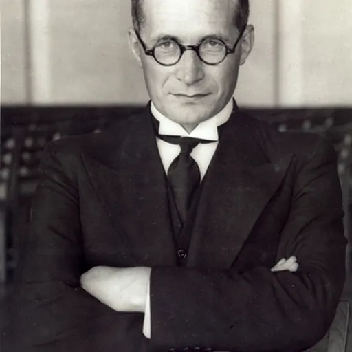 Portrait of Knut Robberstad