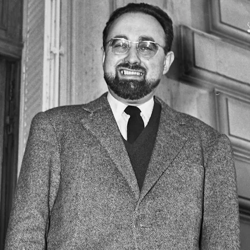 Portrait of Edgard Pisani