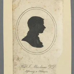 Portrait of Joshua Marshman
