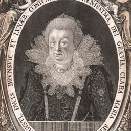 Portrait of Clara Maria of Pomerania