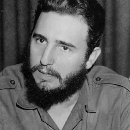 Portrait of Fidel Castro