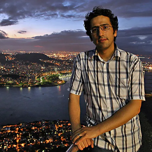 Portrait of Babak Amin Tafreshi