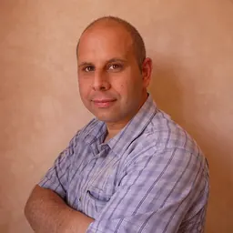 Portrait of Tahir Shah