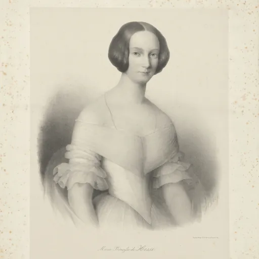 Portrait of Princess Marie Auguste of Hanau und Horowitz, Gräfin von Schaumburg